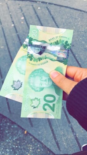 20 CAD BILLS photo review
